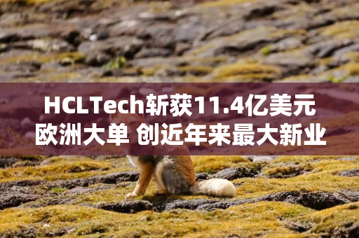 HCLTech斩获11.4亿美元欧洲大单 创近年来最大新业务增速