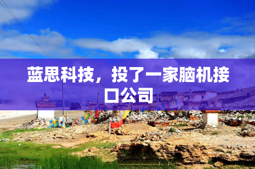 蓝思科技，投了一家脑机接口公司