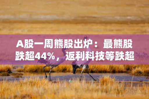A股一周熊股出炉：最熊股跌超44%，返利科技等跌超30%
