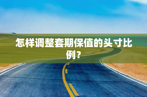 怎样调整套期保值的头寸比例？
