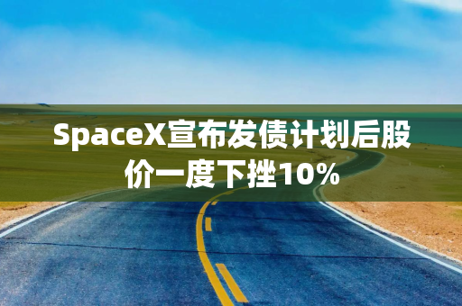 SpaceX宣布发债计划后股价一度下挫10%