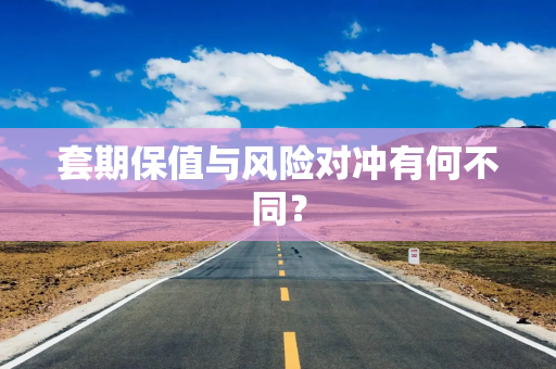 套期保值与风险对冲有何不同？