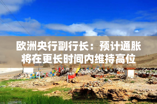 欧洲央行副行长：预计通胀将在更长时间内维持高位