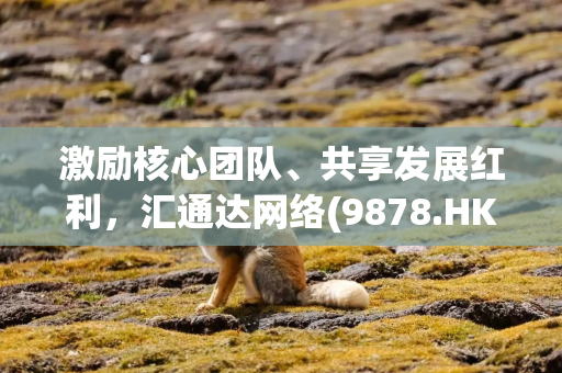 激励核心团队、共享发展红利，汇通达网络(9878.HK)授予391.6万受限制H股股权激励