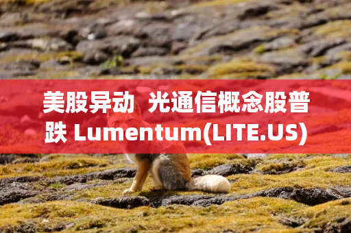 美股异动  光通信概念股普跌 Lumentum(LITE.US)跌逾9%