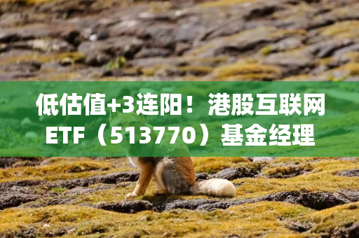 低估值+3连阳！港股互联网ETF（513770）基金经理：WorkBuddy正在修复互联网板块的AI逻辑