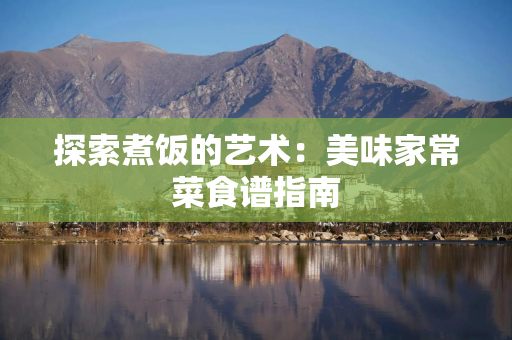 探索煮饭的艺术：美味家常菜食谱指南