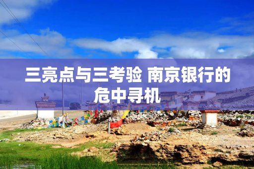 三亮点与三考验 南京银行的危中寻机