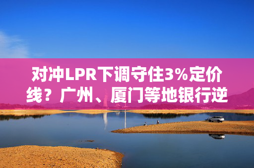 对冲LPR下调守住3%定价线？广州、厦门等地银行逆势上调首套房利率，背后也有防风险考量