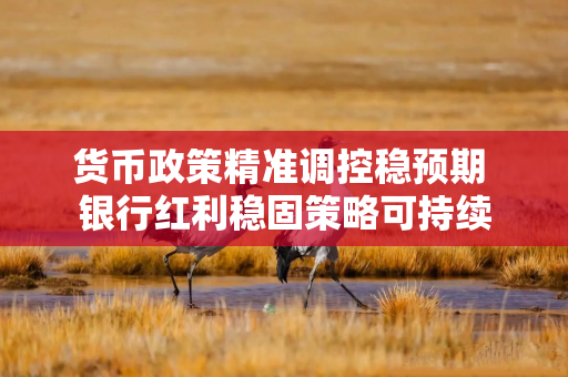 货币政策精准调控稳预期 银行红利稳固策略可持续