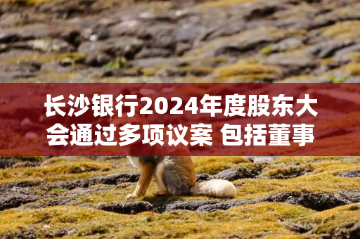 长沙银行2024年度股东大会通过多项议案 包括董事会换届及利润分配预案