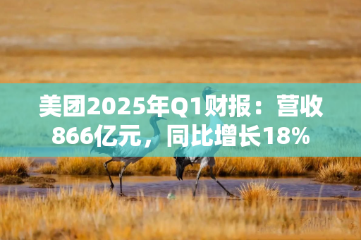 美团2025年Q1财报：营收866亿元，同比增长18%