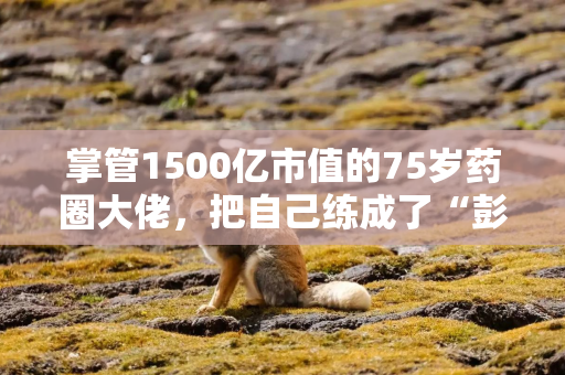 掌管1500亿市值的75岁药圈大佬，把自己练成了“彭于晏”