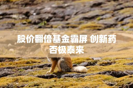 股价翻倍基金霸屏 创新药否极泰来