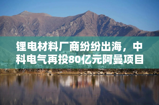 锂电材料厂商纷纷出海，中科电气再投80亿元阿曼项目，市值刚过百亿