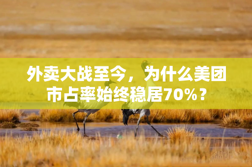 外卖大战至今，为什么美团市占率始终稳居70%？