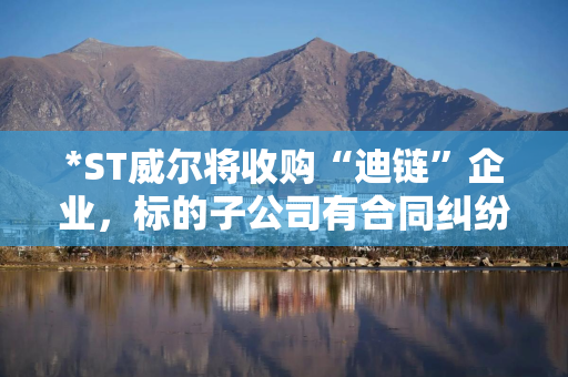 *ST威尔将收购“迪链”企业，标的子公司有合同纠纷