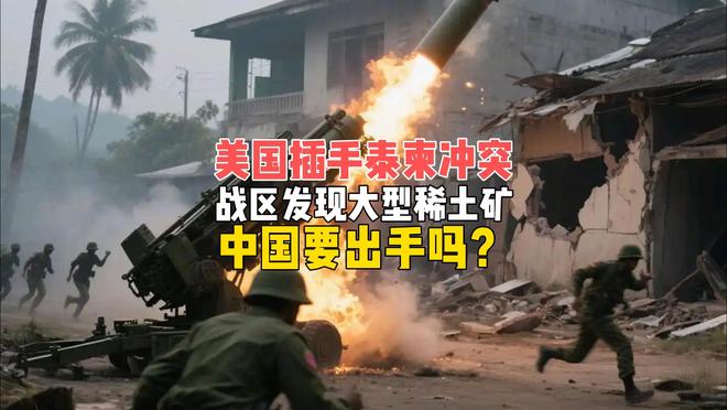 特朗普插手泰柬冲突，争议地区发现大型稀土矿，中国要出手吗？