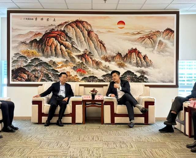 烟台综保区代表团访马中贸促中心 共建区域供应链新通道