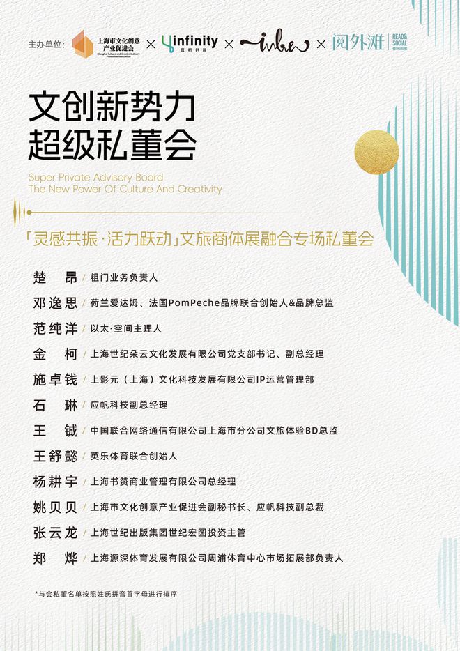 _「灵感共振 活力跃动」文创新势力超级私董会文旅商体展融合专场成功举办！_「灵感共振 活力跃动」文创新势力超级私董会文旅商体展融合专场成功举办！