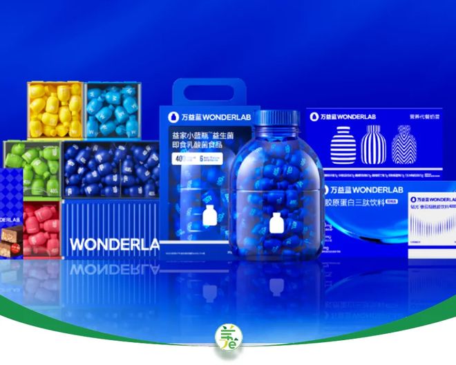 益生菌“顶流”万益蓝，没有“蓝帽子”，一直在“擦边”