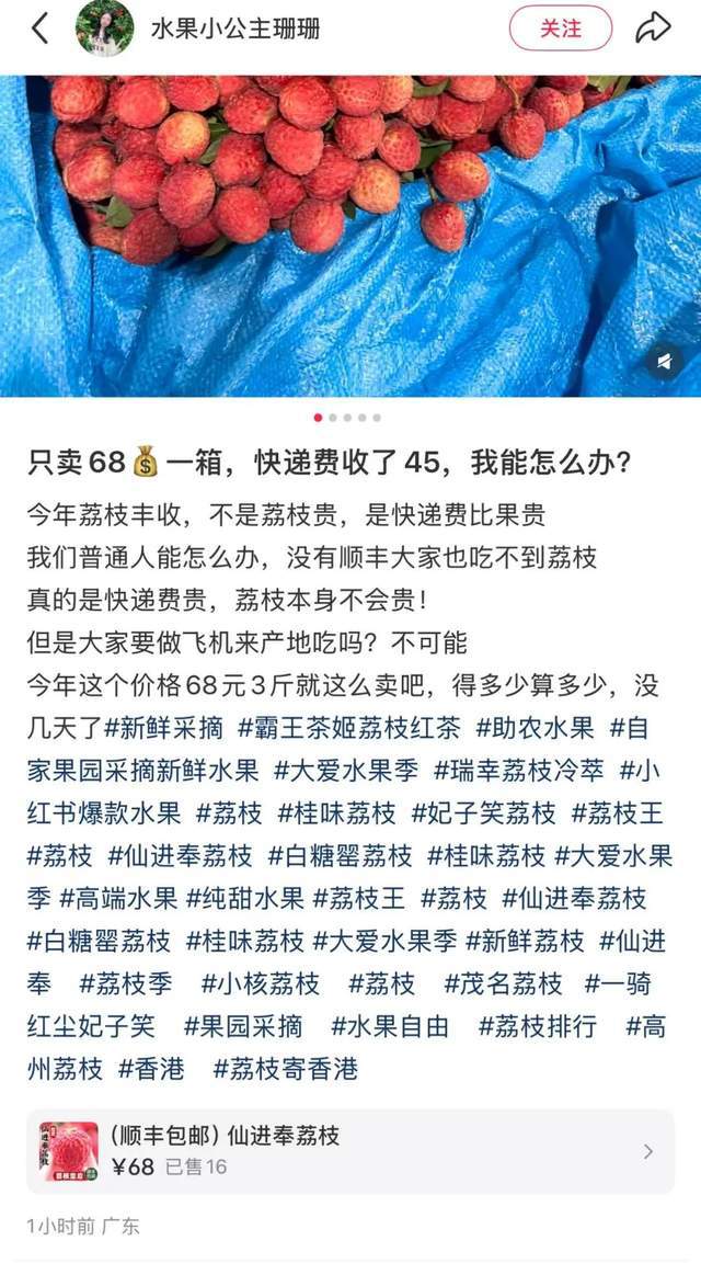 顺丰荔枝收寄范围__顺丰荔枝运费价格表