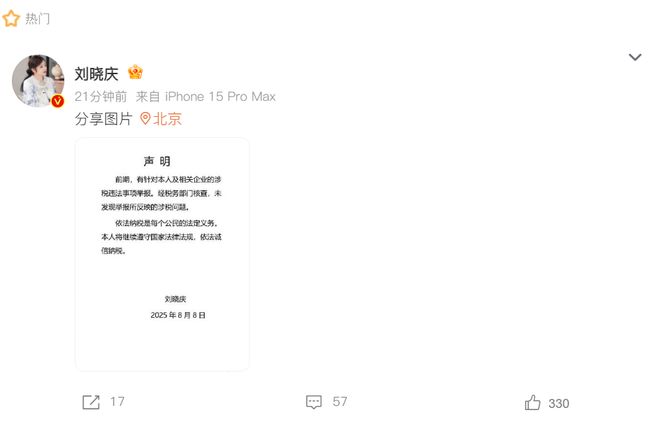 _偷税漏税是假的，刘晓庆翻红，有人眼红？_偷税漏税是假的，刘晓庆翻红，有人眼红？