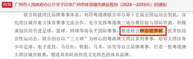 沸腾了！中国要申办世界杯？广州牵头