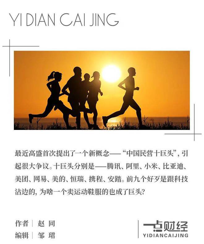 “巨头”这顶帽子，安踏撑得起来吗｜国产运动品牌沉浮Ⅰ