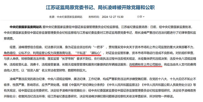 _国家审计署披露：江苏证监局原局长凌峰帮助企业上市套现数亿_国家审计署披露：江苏证监局原局长凌峰帮助企业上市套现数亿