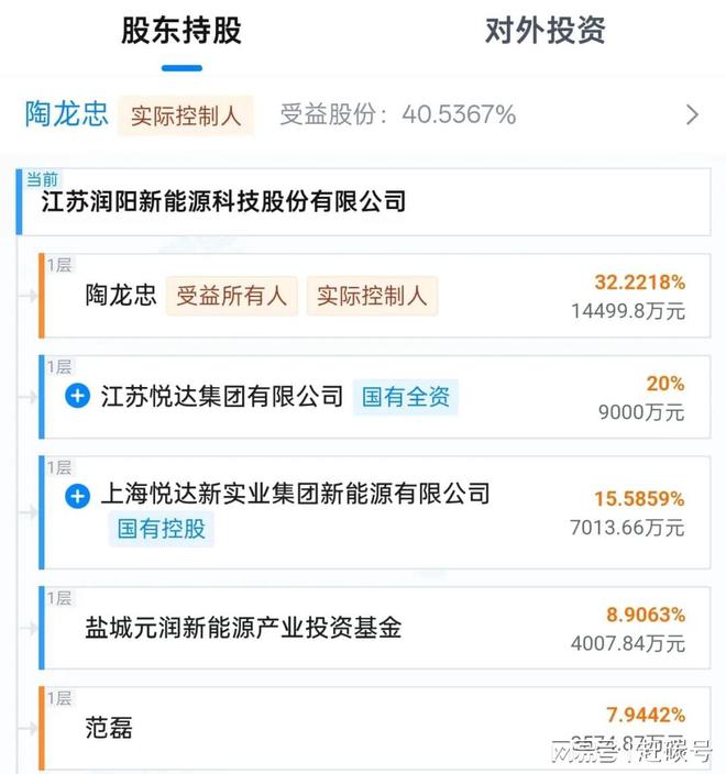 悦达集团接盘润阳股份始末……