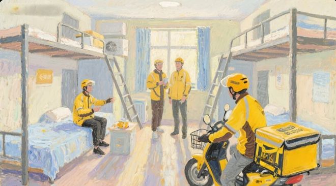 骑手成外卖大战最大赢家？福利卷出新高度，每月700元就能住北京热门商圈公寓