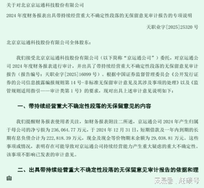 年报审计非标是什么意思__年报被出具非标