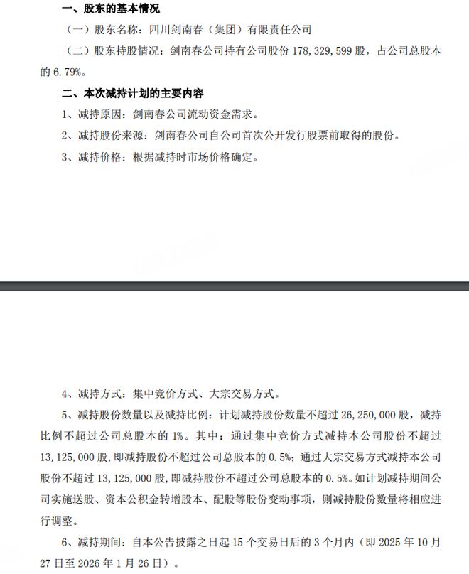 华西证券遭白酒资本减持2.5亿元