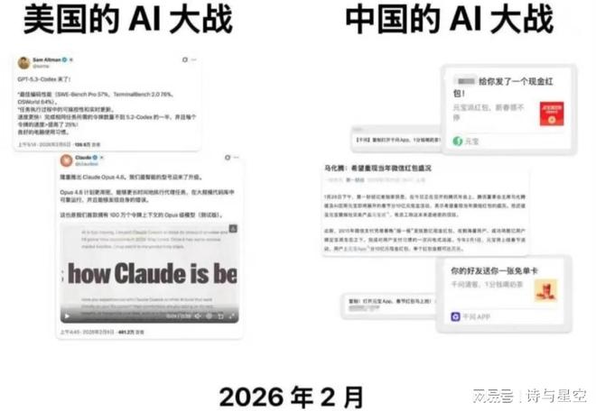 中美AI大战：美国AI是在拼技术，中国AI是在撒红包？