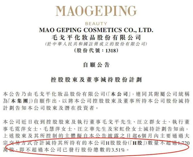 毛戈平ipo最新消息__毛戈平股东