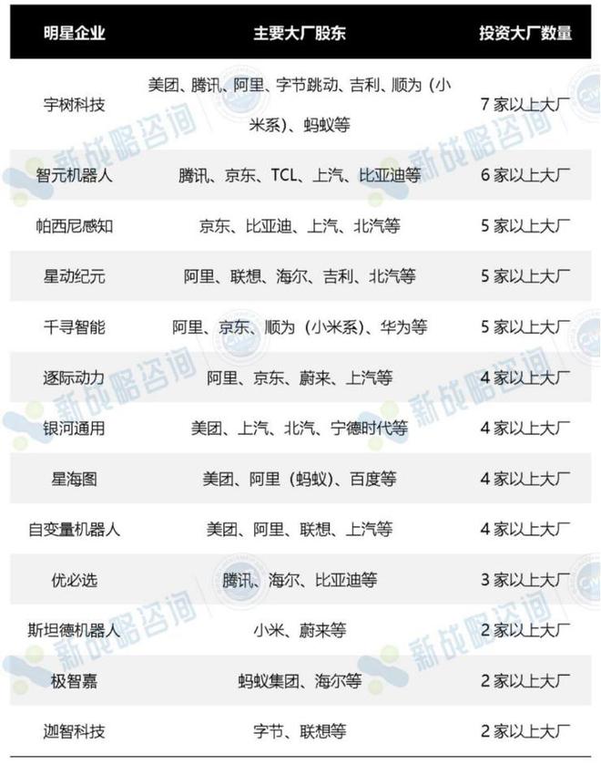 机器人背后，站满了“大厂”_机器人背后，站满了“大厂”_