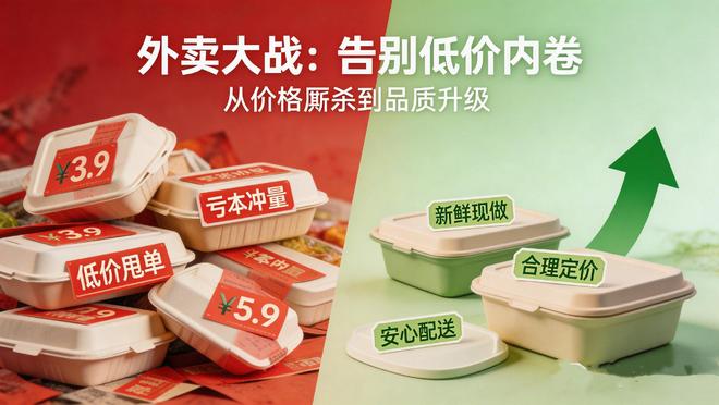 低价内卷的外卖大战，是时候停止了