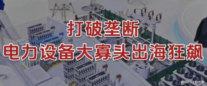 打破垄断，电力设备大寡头，出海狂飙！