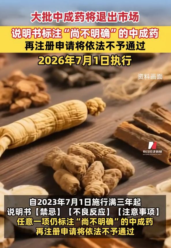 新规来袭！4万中成药将被淘汰，中药又怎么了？