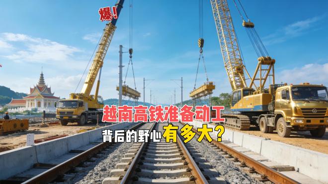 越南高铁即将开工！投资缩水10多倍，花小钱办大事？